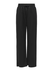 Hose mit weitem Beinschnitt - Black - Schwarz