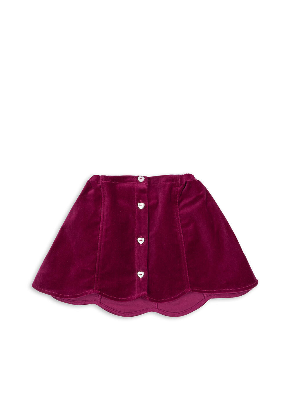 Samitrock BARBARA Mini aus Baumwolle - SANGRIA - Rosa