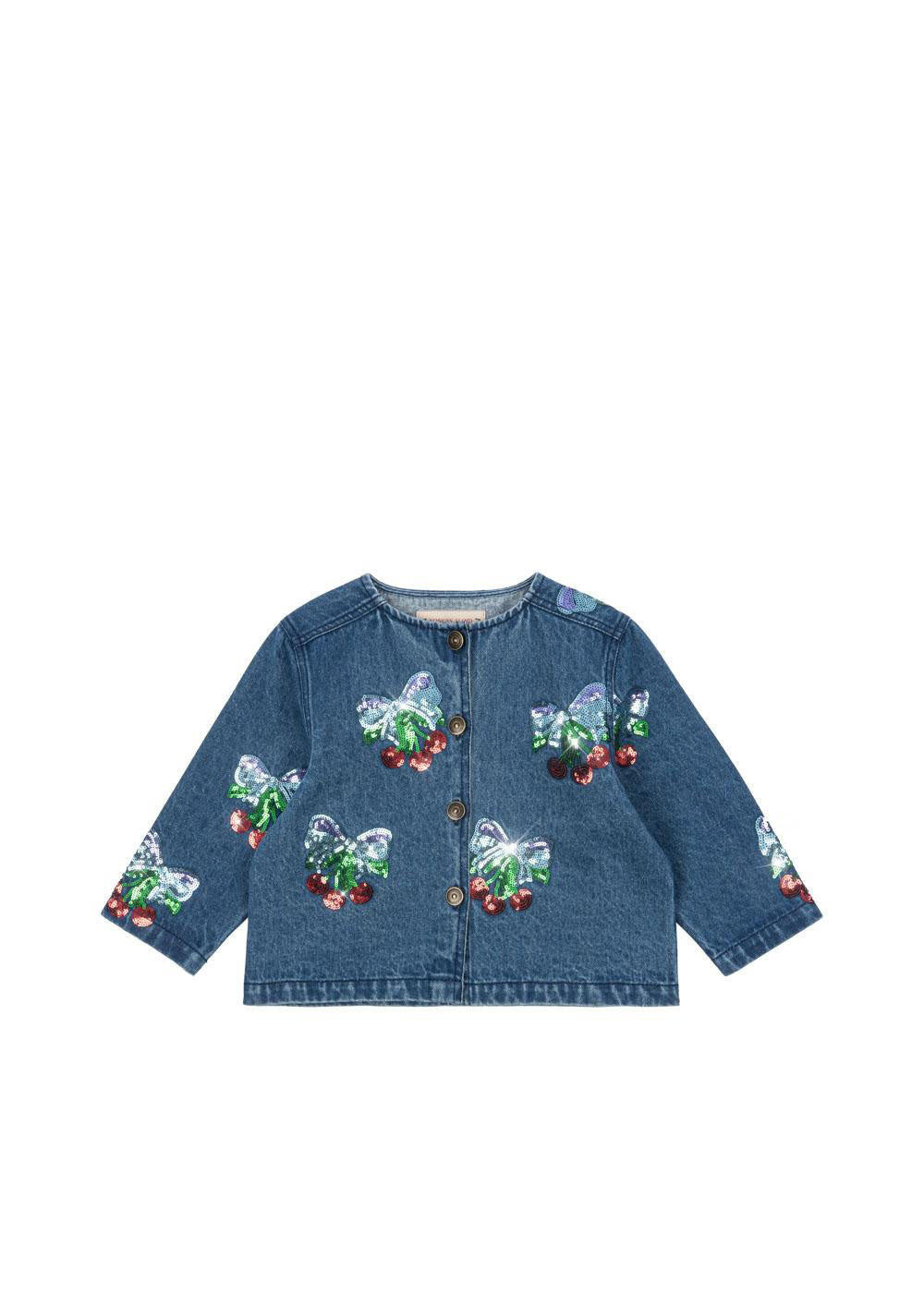 Jeansbluse MAGOT - AMARENA SEQUIN - Blau