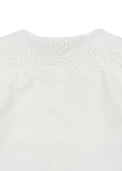 Baumwollbluse RILO - OPTIC WHITE - Weiß