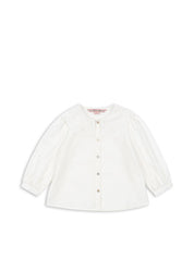 Baumwollbluse RILO - OPTIC WHITE - Weiß