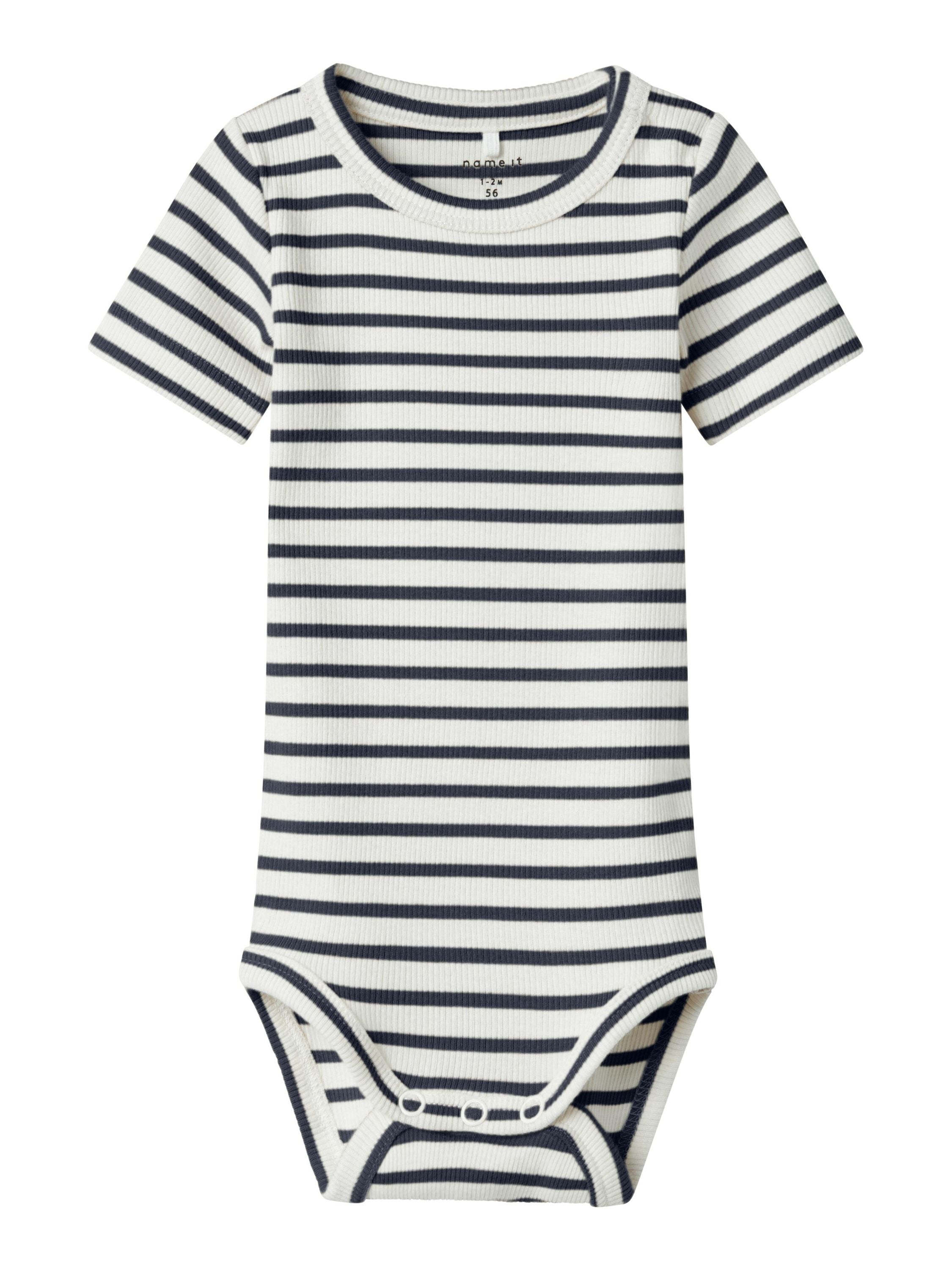Body aus Rippstrick - Dark Sapphire - Blau