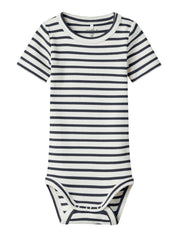 Body aus Rippstrick - Dark Sapphire - Blau