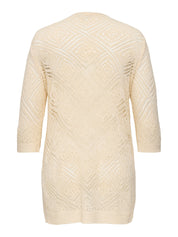 Cardigan Loose Fit - Ecru - Creme