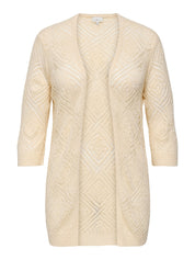Cardigan Loose Fit - Ecru - Creme