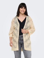 Cardigan Loose Fit - Ecru - Creme