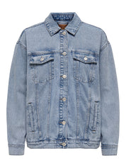 Jeansjacke - Light Blue Denim - Blau