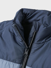 Weste mit Seitentaschen - Vintage Indigo - Blau