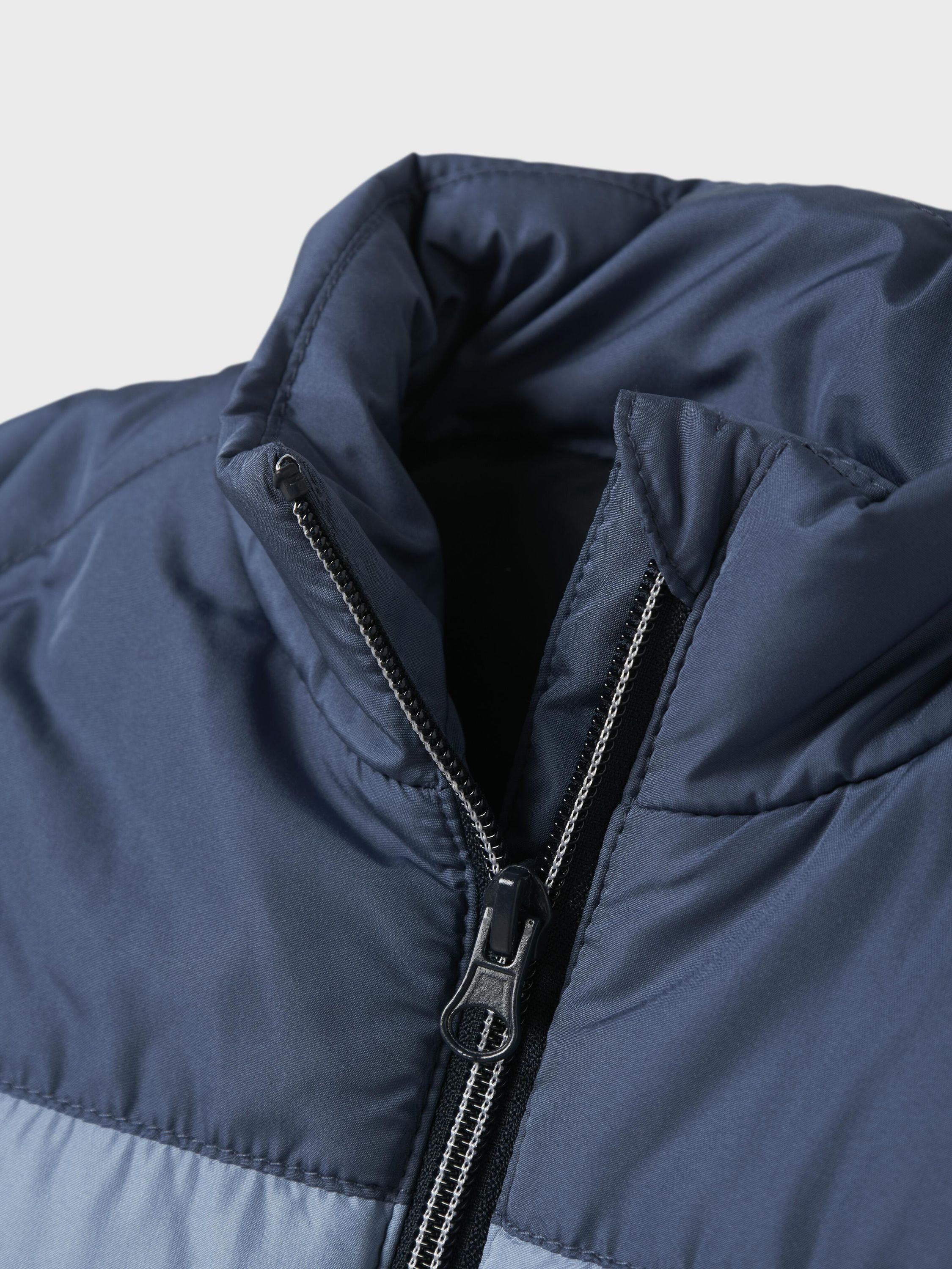 Weste mit Seitentaschen - Vintage Indigo - Blau