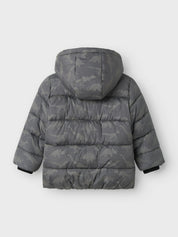 Winterjacke mit abnehmbarer Kapuze - Poppy Seed - Grau