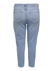 Jeans EMIL Curvy Straight Fit - Light Blue Denim - Blau