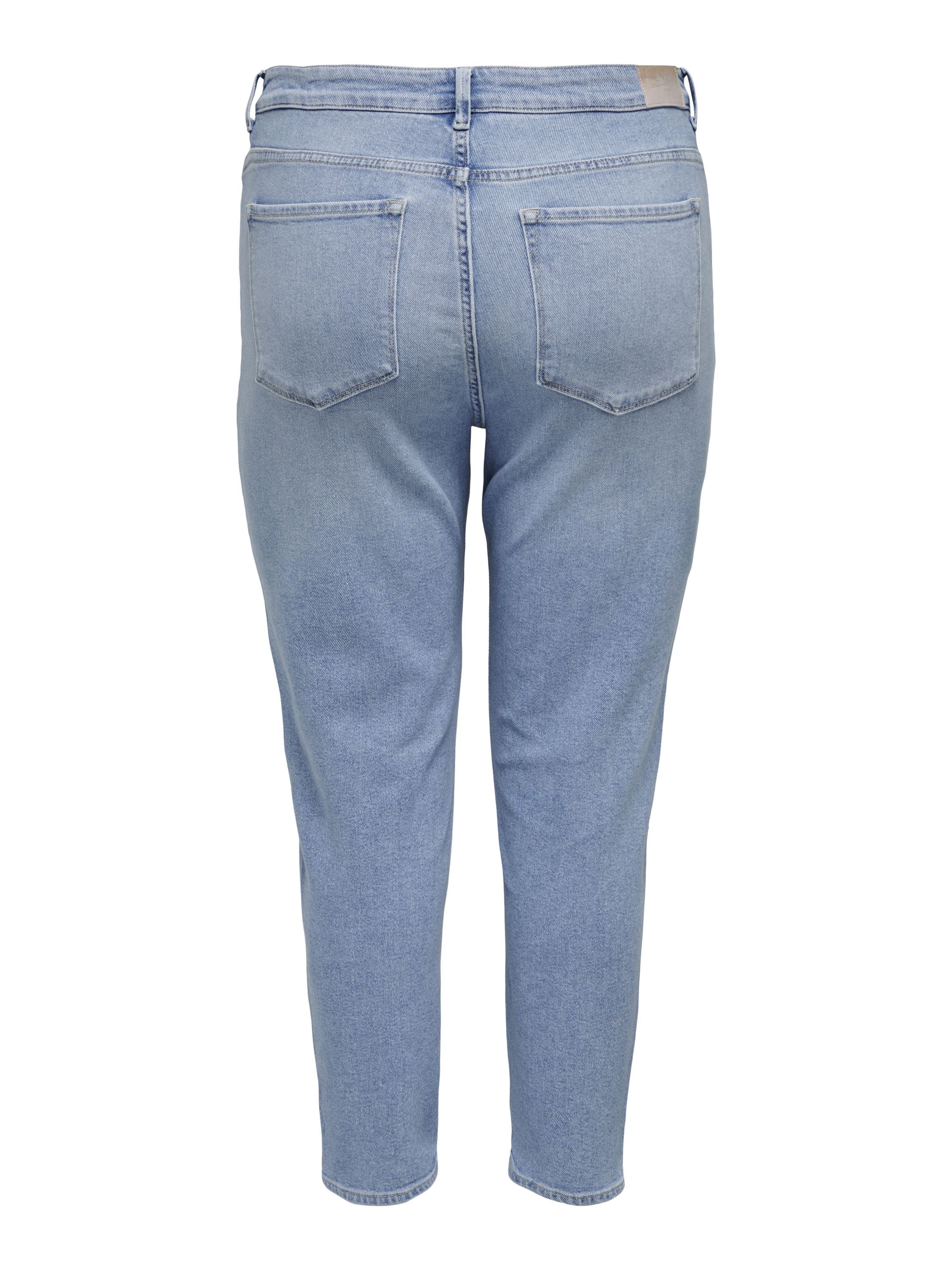 Jeans EMIL Curvy Straight Fit - Light Blue Denim - Blau