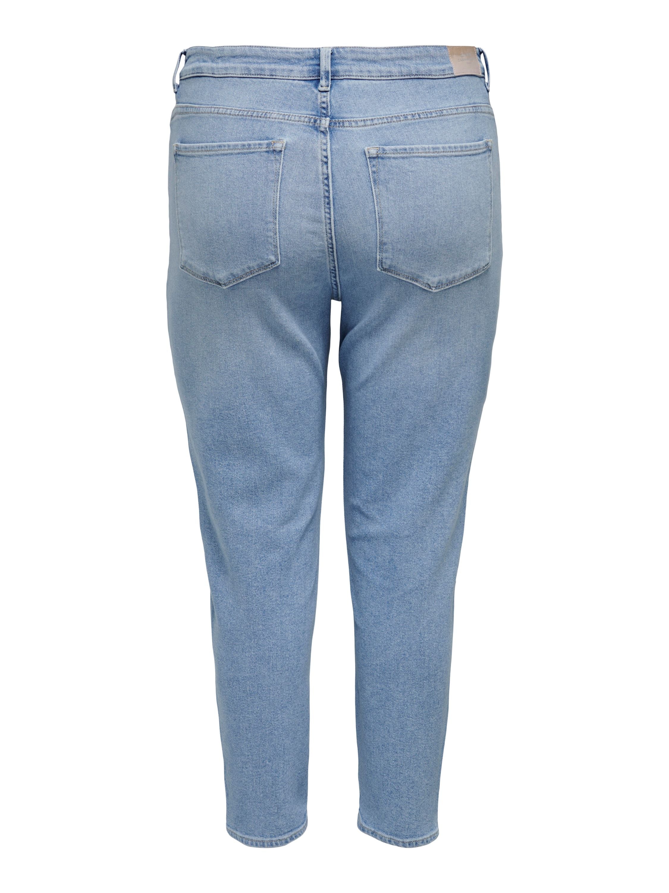 Jeans EMIL Curvy Straight Fit - Light Blue Denim - Blau