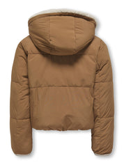 Winterjacke zum wenden - Toasted Coconut - Braun