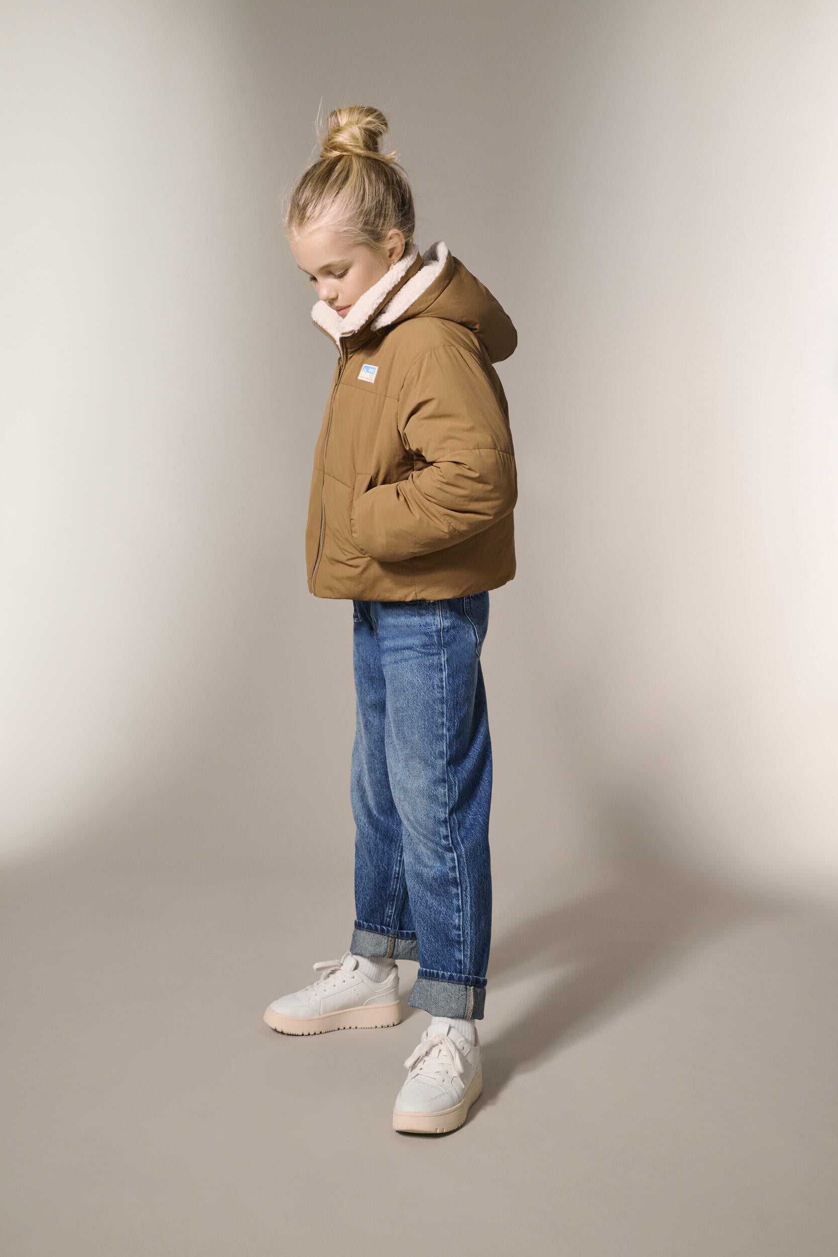 Winterjacke zum wenden - Toasted Coconut - Braun