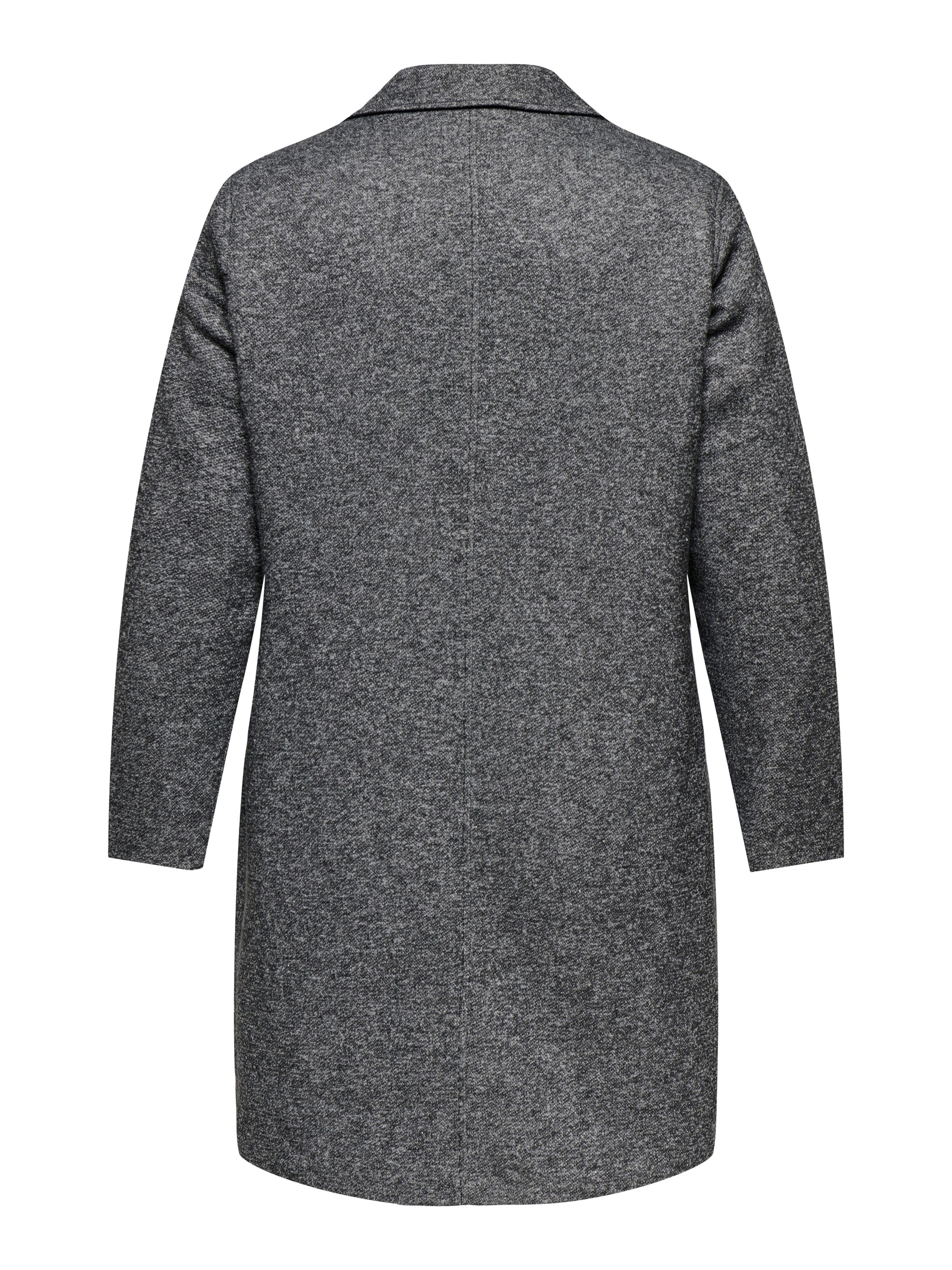 Mantel - Dark Grey/melange - Grau