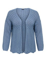 Strickjacke NOLA aus Baumwollmix - Captains Blue - Blau