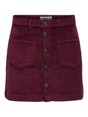 Cordrock Midi AMAZING - Tawny Port - Rot