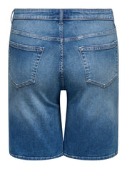 Jeansshorts WILLY High Waist - Medium Blue Denim - Blau