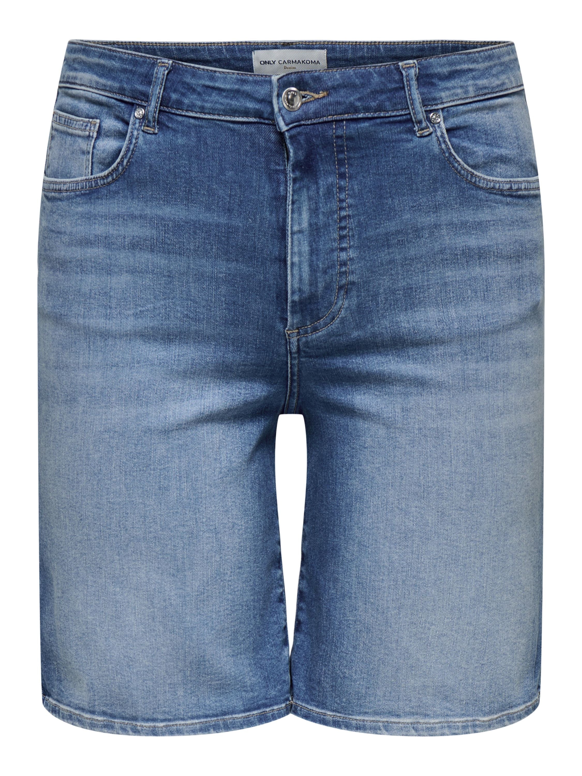 Jeansshorts WILLY High Waist - Medium Blue Denim - Blau