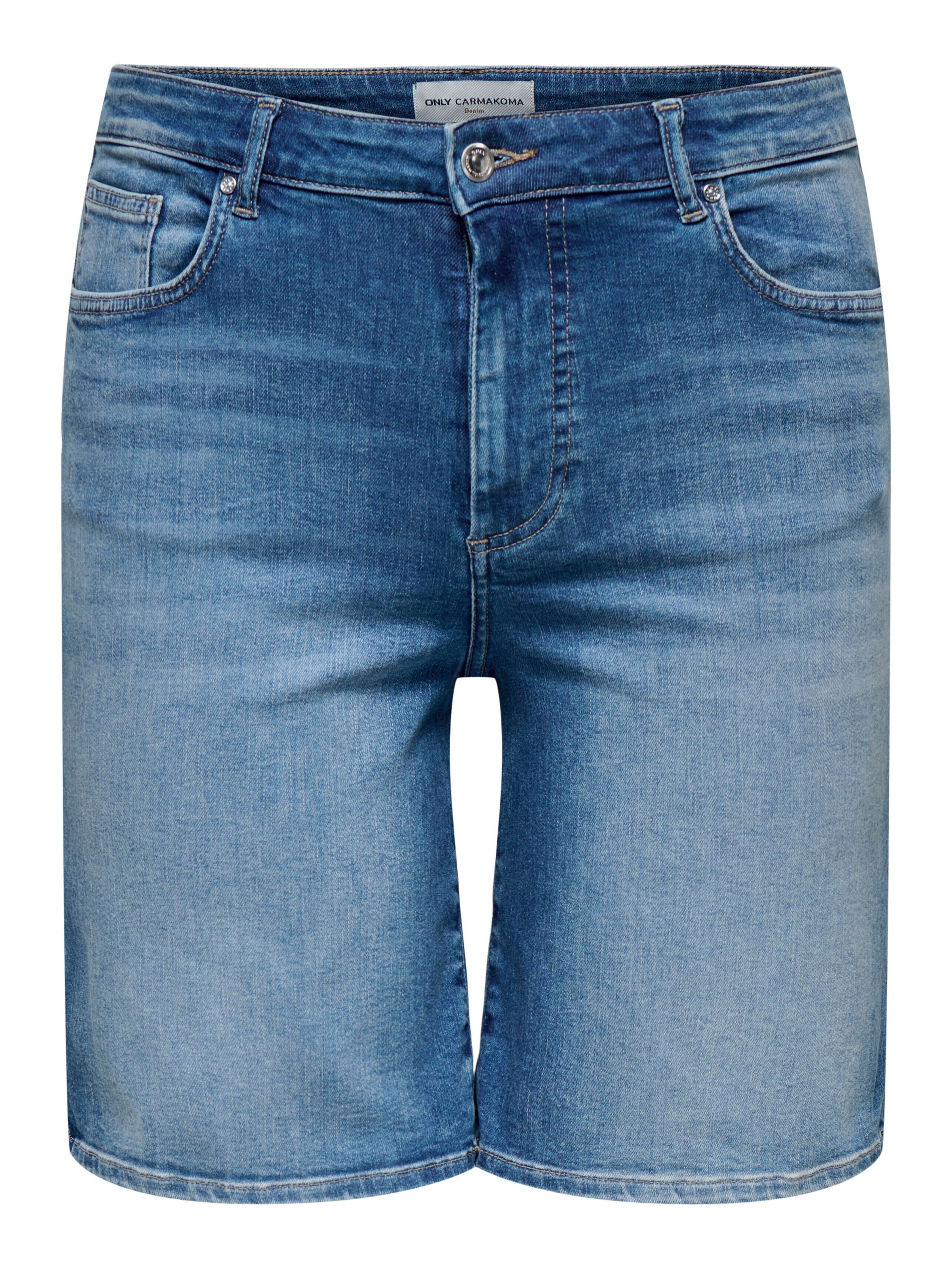 Jeansshorts WILLY High Waist - Medium Blue Denim - Blau