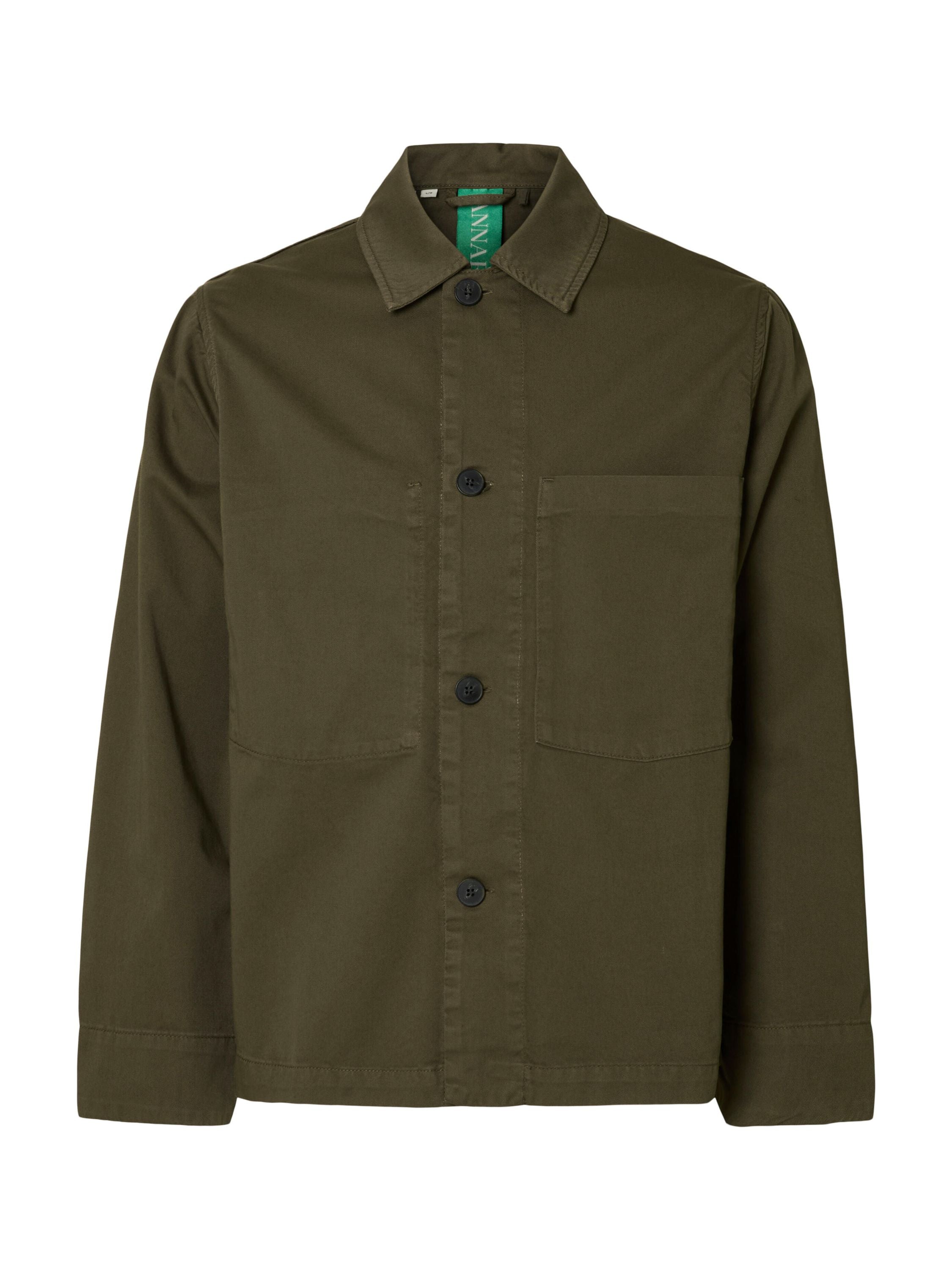 Overshirt HARKI Boxy Fit - Sea Turtle - Khaki