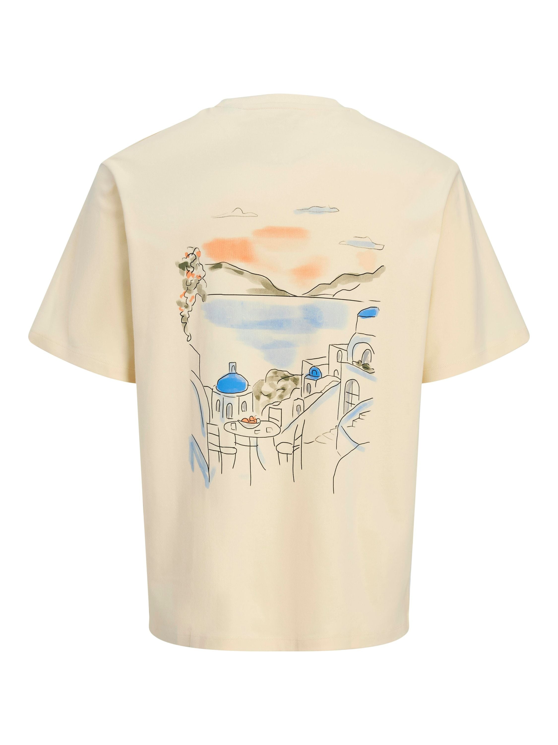 T-Shirt aus Baumwolle - Cloud Cream - Creme