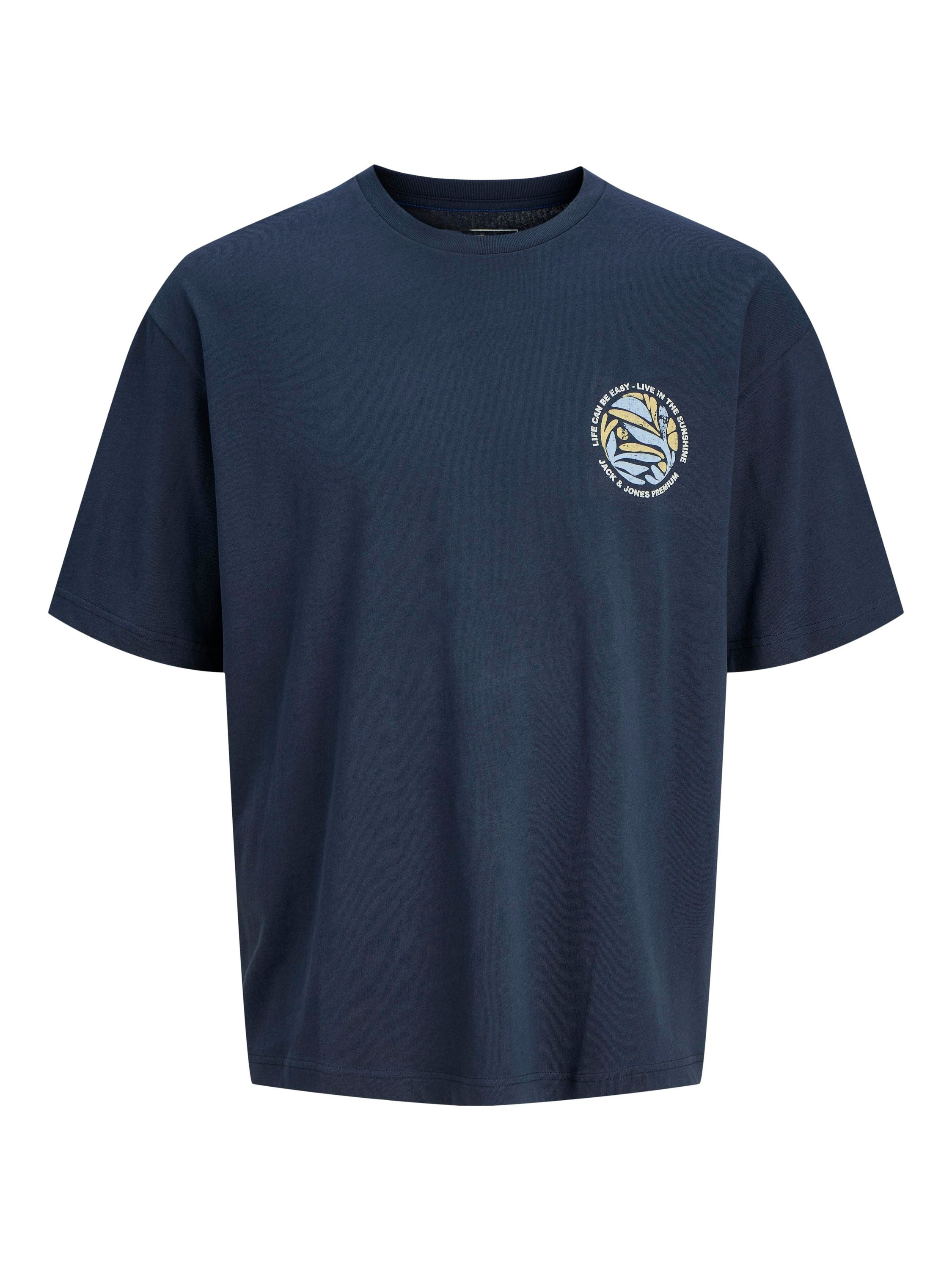 T-Shirt - Blue Nights - Blau