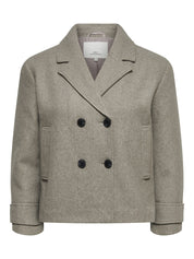 Übergangsjacke CARFREJA - Mocha Meringue/Melange - Grau