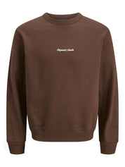 Sweatshirt aus Baumwolle - Deep Mahogany - Braun