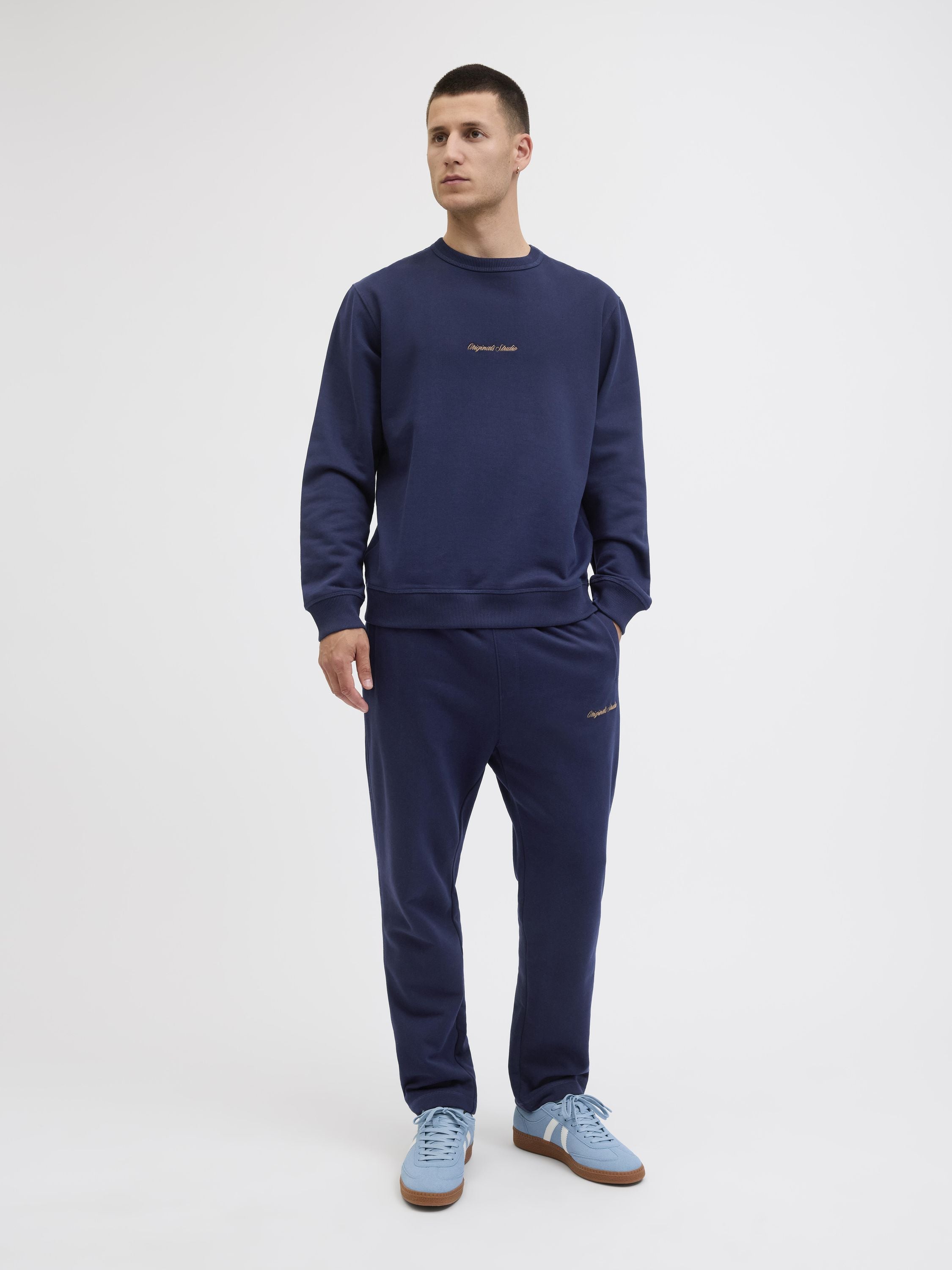 Sweatshirt aus Baumwolle - Ocean Cavern - Blau