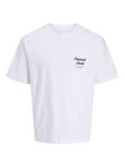 T-Shirt aus Baumwollmix - Bright White - Weiß