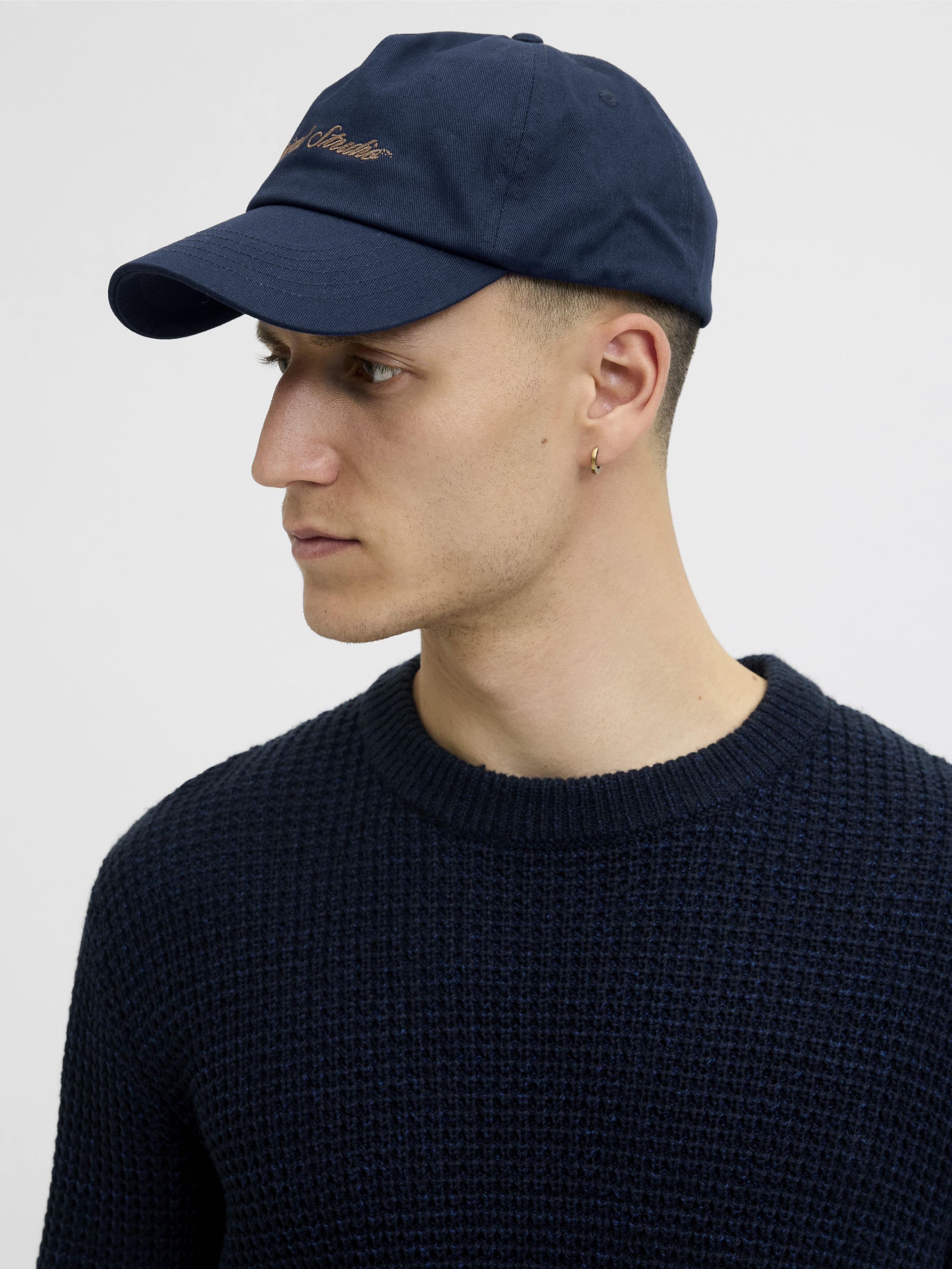 Cap aus Bio Baumwolle - Ocean Cavern - Blau