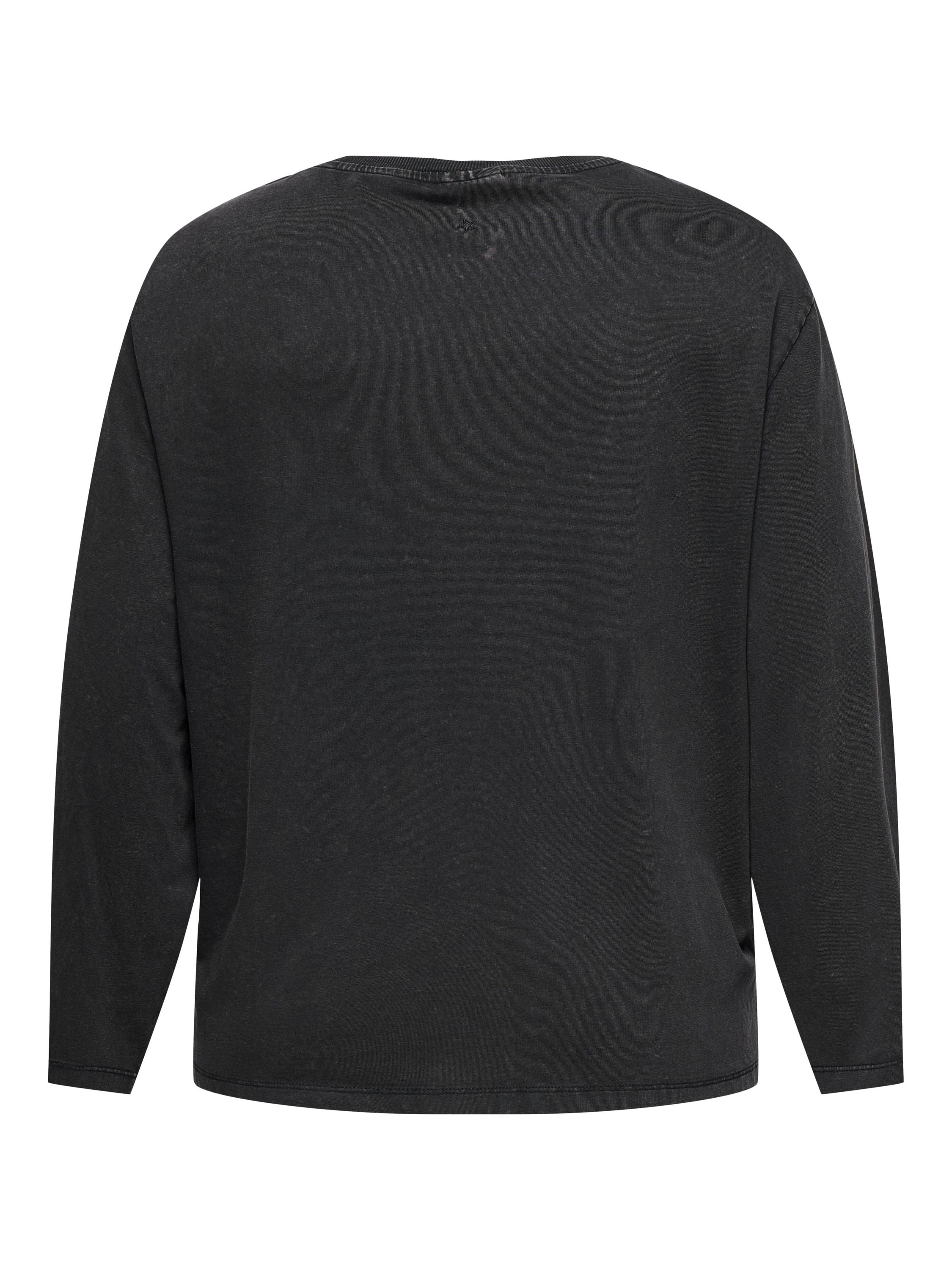 Sweatshirt JOELLE aus Baumwolle - Black/CHICAGO - Schwarz