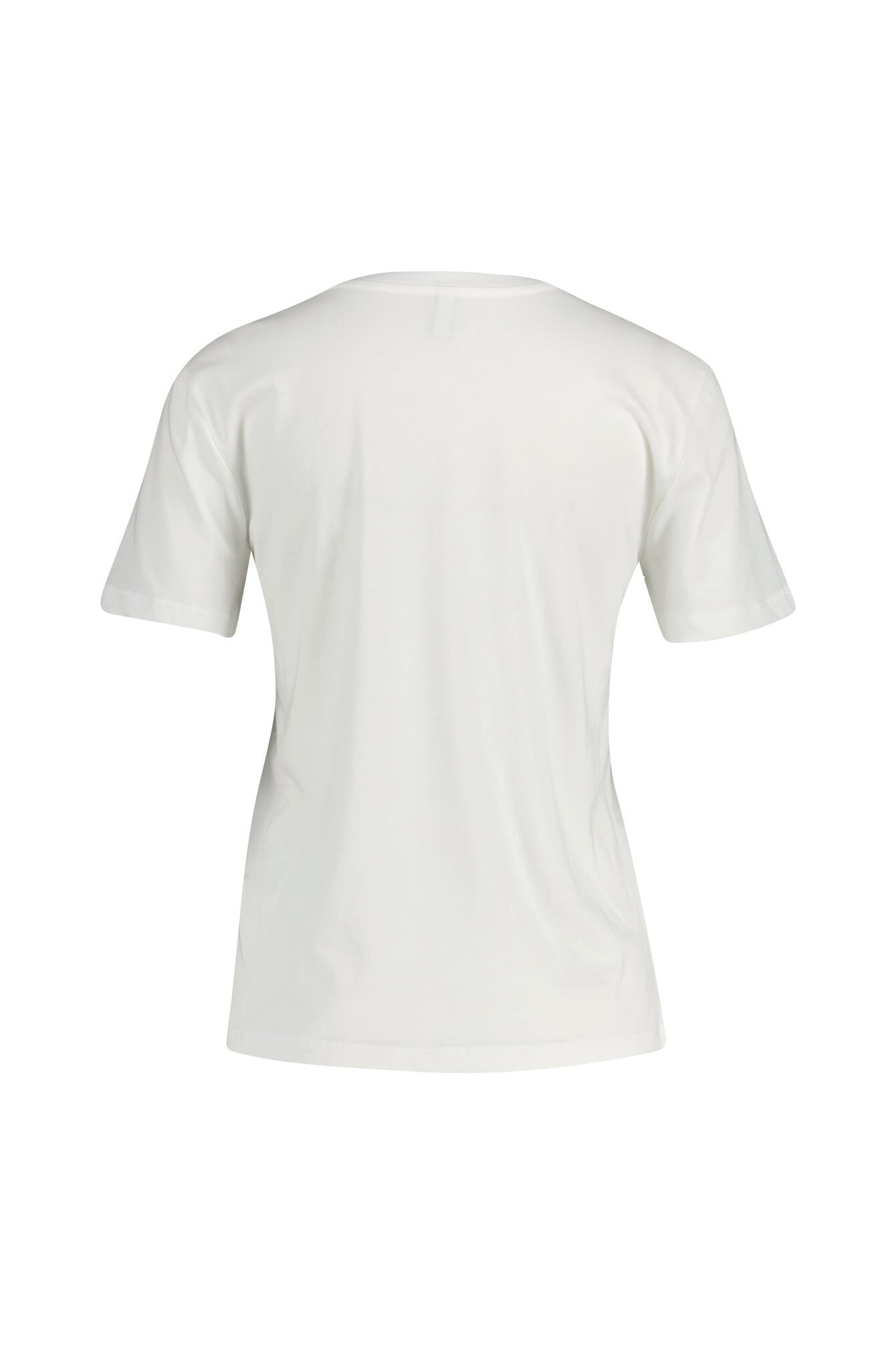 T-Shirt aus Bio-Baumwolle - Cloud Dancer/Unique - Weiß