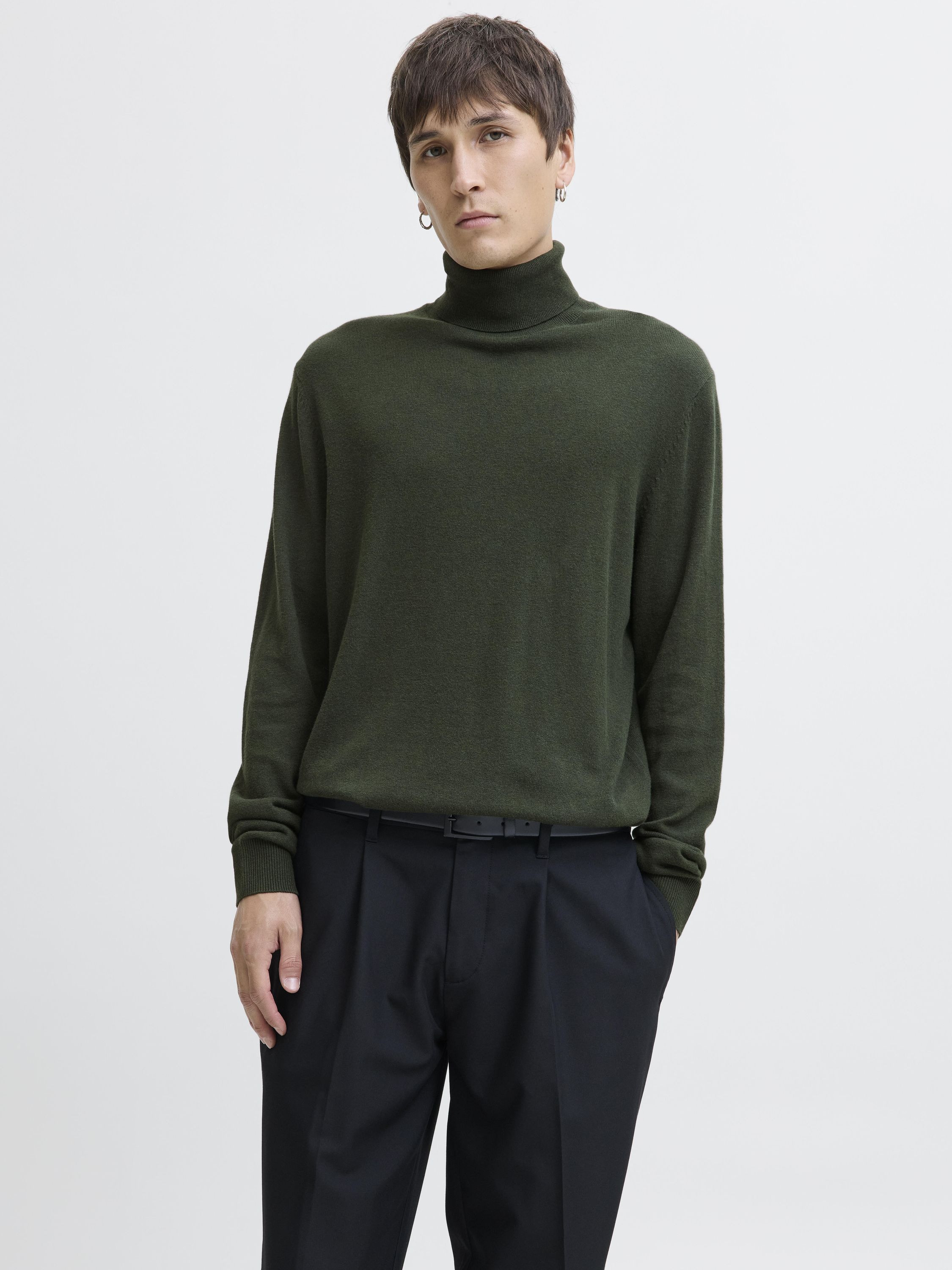 Strickpullover - Duffel Bag - Grün