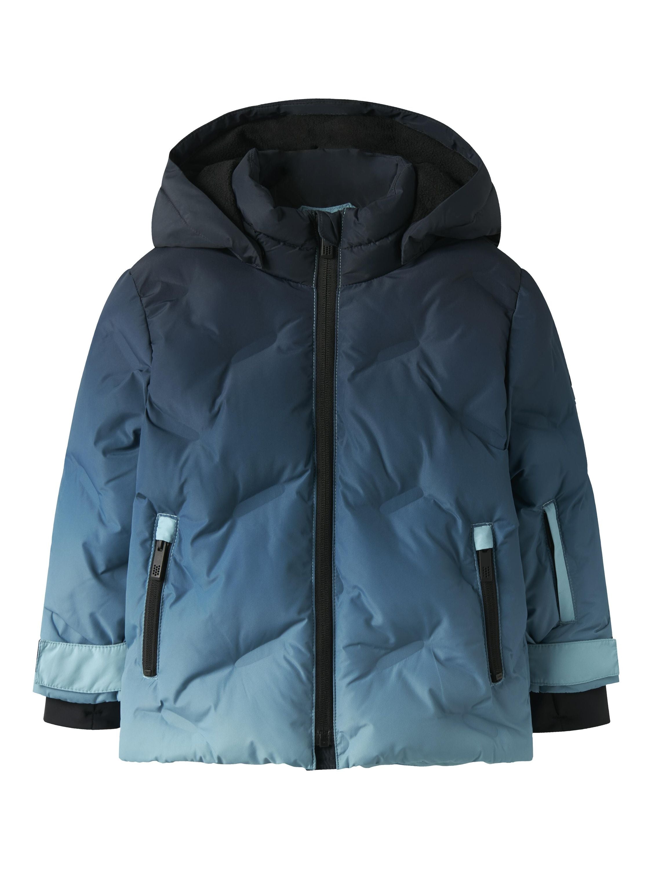 Skijacke mit Farbverlauf - Milky Blue - Blau