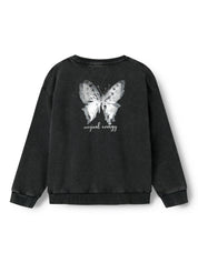 Sweatshirt aus Bio-Baumwolle - Black - Schwarz