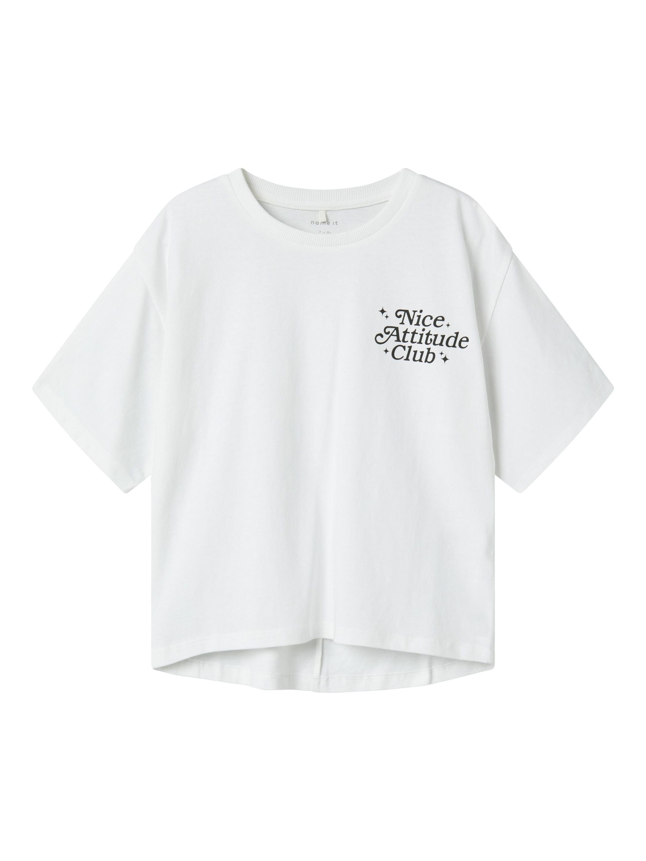 T-Shirt aus Baumwolle - Bright White - Weiß