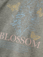 Sweatshirt aus Bio-Baumwolle - Light Grey Melange - Grau
