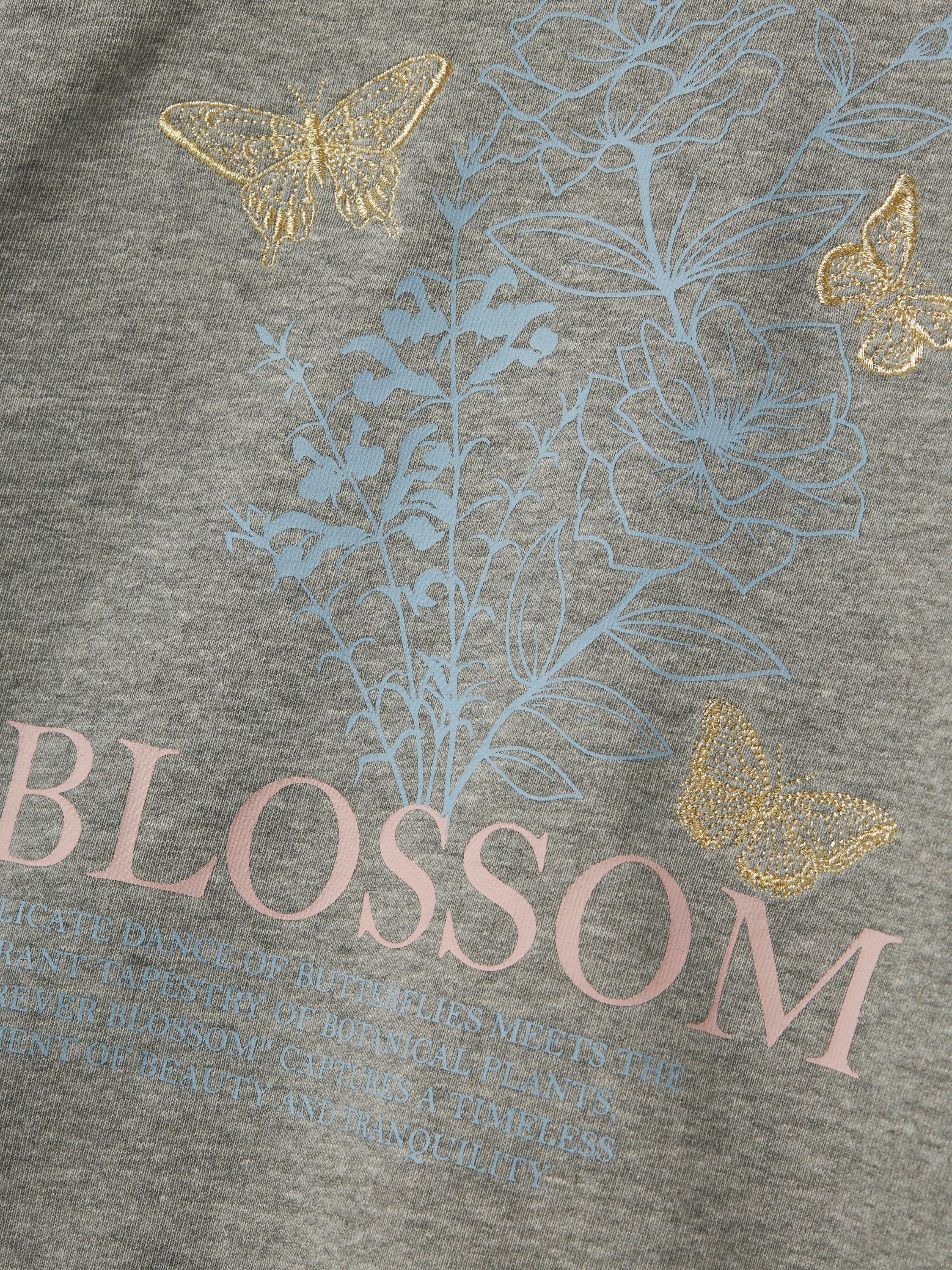 Sweatshirt aus Bio-Baumwolle - Light Grey Melange - Grau