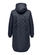 Steppmantel - Ombre Blue - Blau