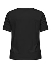 T-Shirt aus Bio-Baumwollw - Black/New York - Schwarz