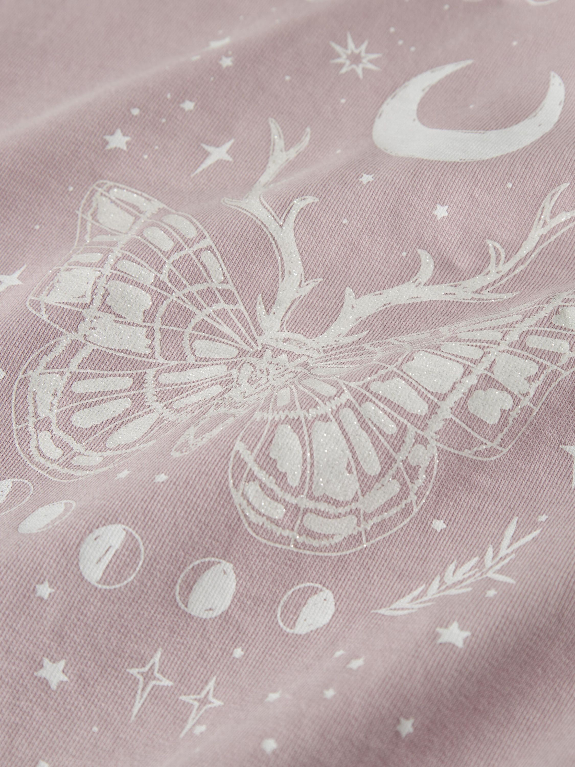 Sweatshirt aus Bio-Baumwolle - Burnished Lilac - Rosa