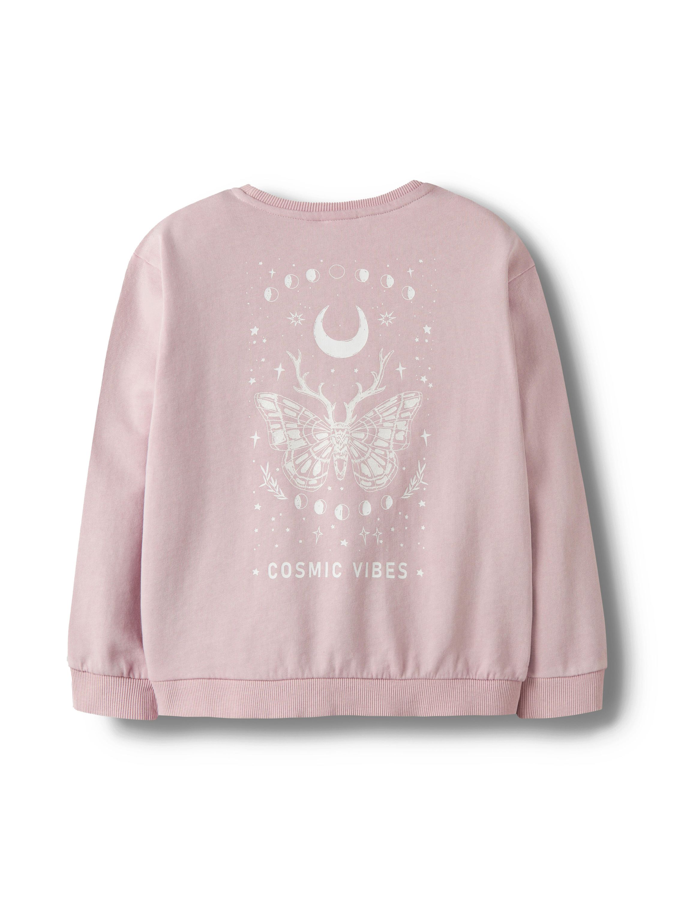 Sweatshirt aus Bio-Baumwolle - Burnished Lilac - Rosa