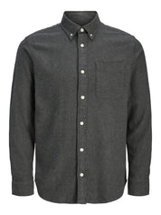 Hemd Regular Fit - Black - Grau
