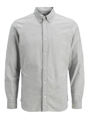 Hemd Slim Fit gestreift - Drizzle/SLIM FIT - Grau
