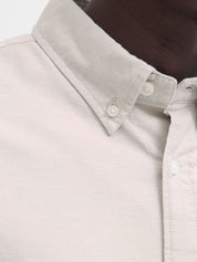Hemd Slim Fit gestreift - Brindle/SLIM FIT - Beige