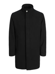 Mantel aus Woll-Mix - Black - Schwarz