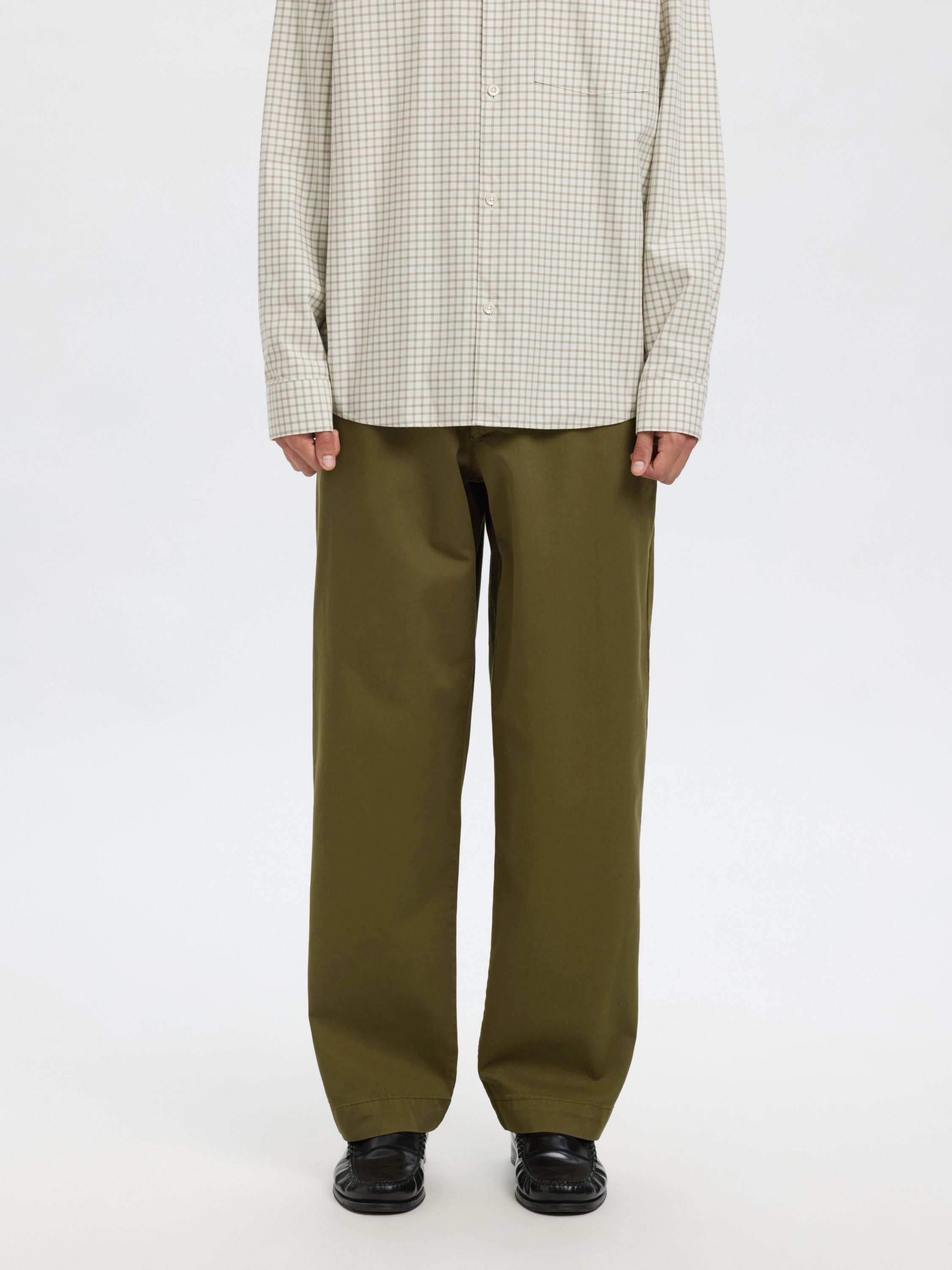 Chinohose STORM Wide Leg - Sea Turtle - Khaki